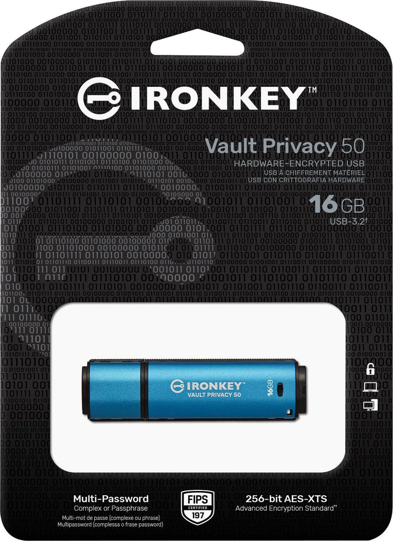 Kingston IronKey Vault Privacy 50 - 16GB