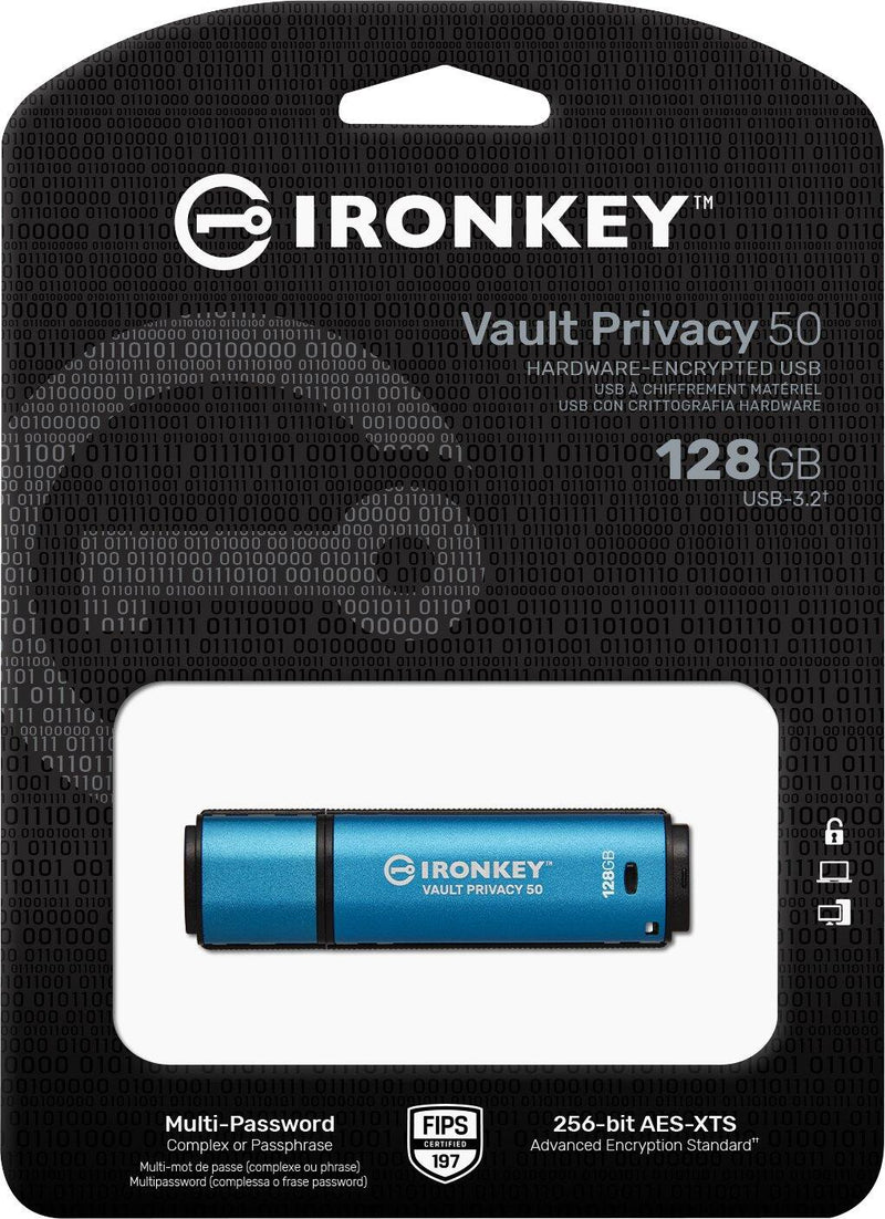 Kingston IronKey Vault Privacy 50 - 128GB