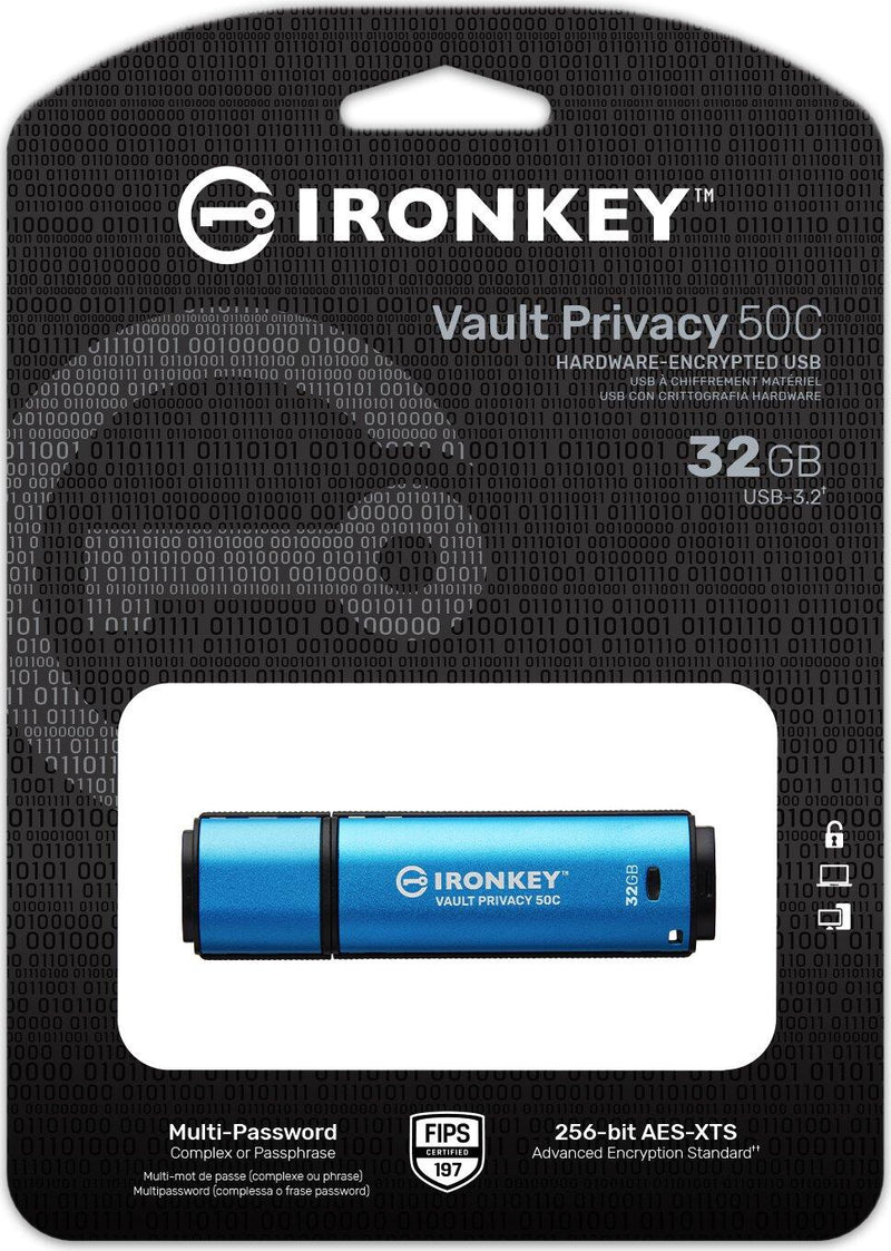 Kingston IronKey Vault Privacy 50 - 32GB