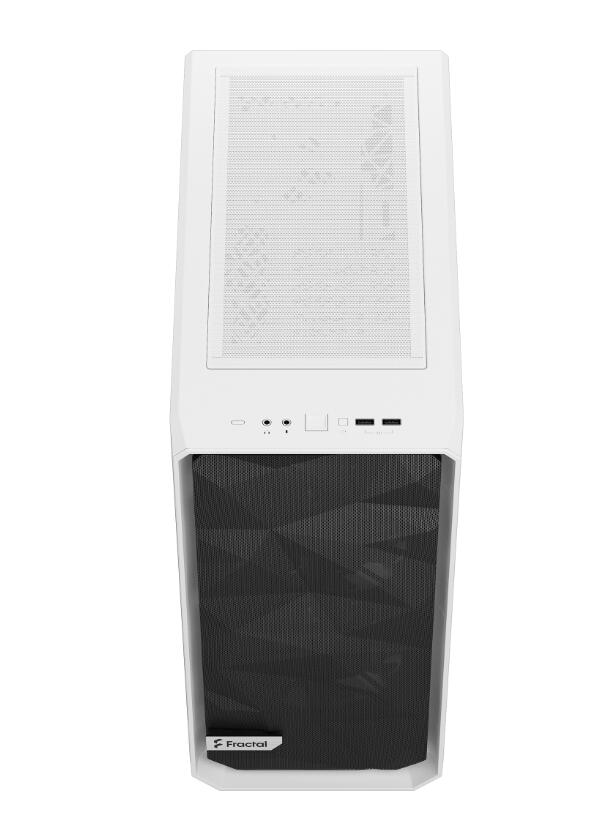 Fractal Meshify 2 Compact Lite TG Clear Tint - White