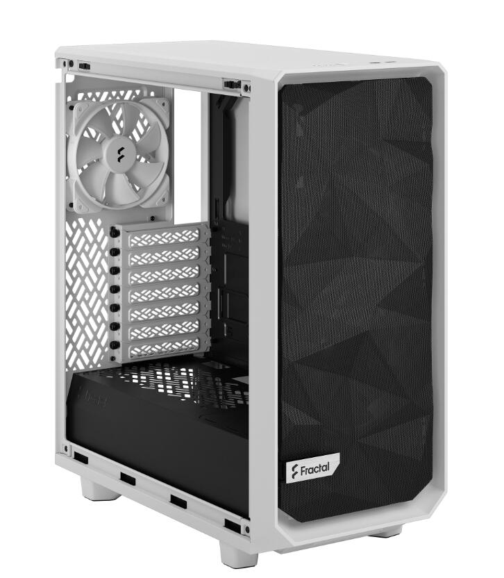 Fractal Meshify 2 Compact Lite TG Clear Tint - White