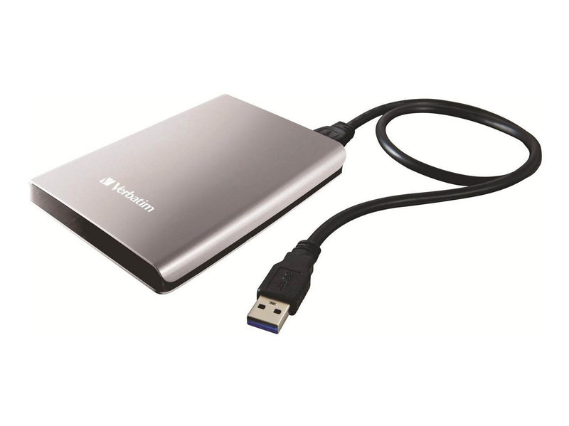 Verbatim Store'n'Go Portable - Extern Festplatte - 1TB - Silber