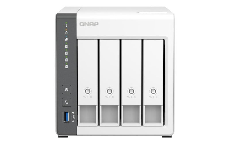 QNAP TurboStation TS-433-4G 4 Einschübe NAS-Server Leergehäuse (TS-433-4G)