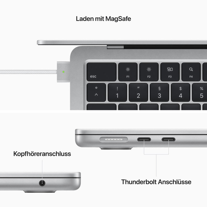 Apple MacBook Air 34,5cm (13,6') silber