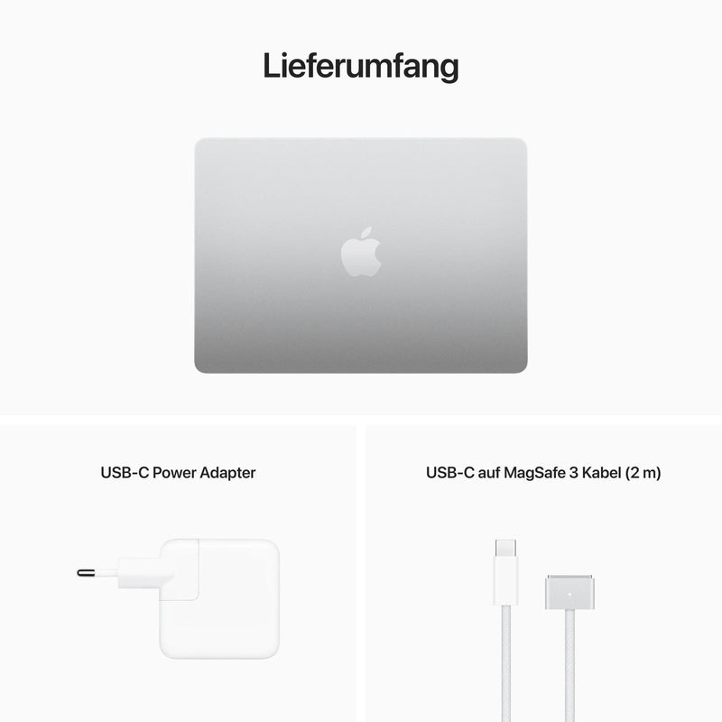 Apple MacBook Air 34,5cm (13,6') silber