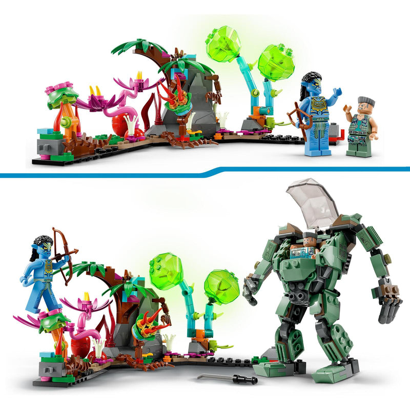 LEGO® Avatar Neytiri und Thanator vs. Quaritch im MPA 75571