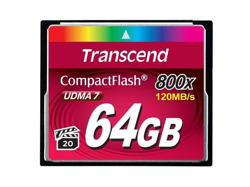 Transcend Compact Flash 800x - 64GB