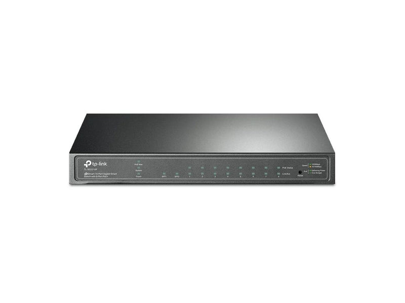 TP-Link TL-SG2210P 8-Port Gigabit Smart PoE Switch mit 2 SFP Slots