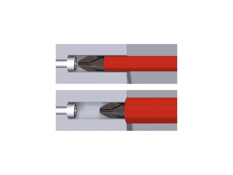 Wiha screwdriver softfinish® electric slimfix
