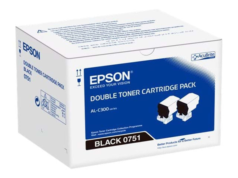 Epson - 2-pakke - Tonerpatrone Schwarz