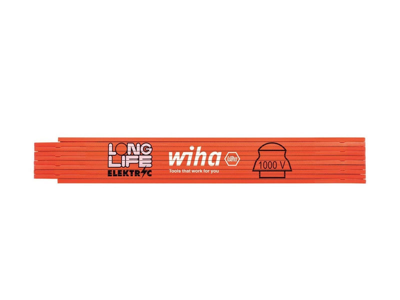 Wiha electrician's longlife® folding ruler 2m