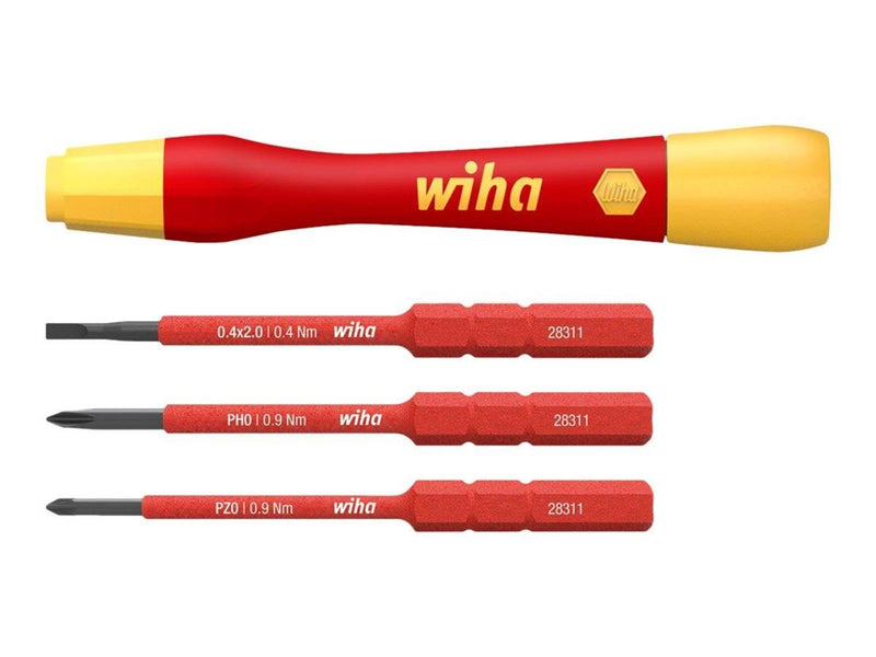 Wiha fine screwdriver set picofinish® slimvario® electric