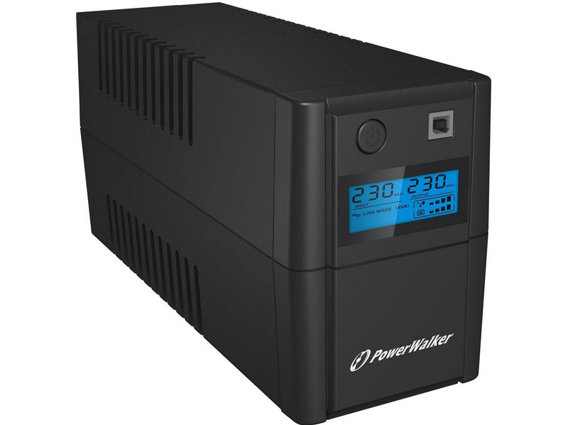 BlueWalker 10120096 - PowerWalker VI SHL - 850VA/480W - Line Interactive UPS