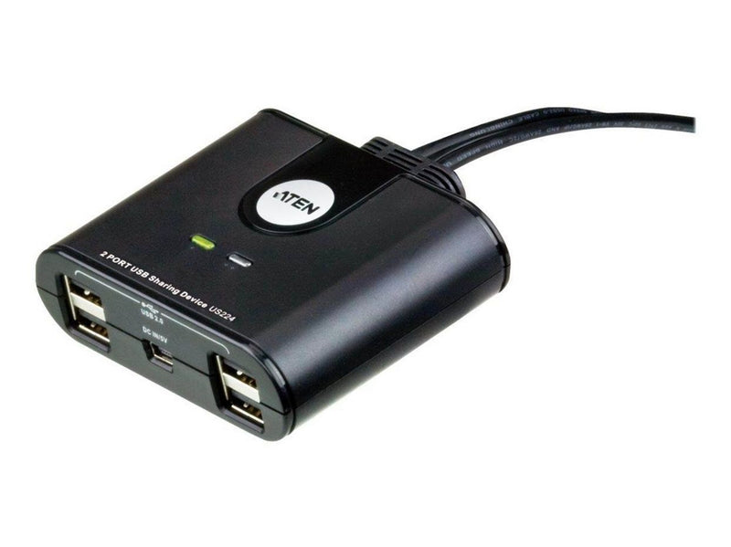 ATEN US224 2-Port USB Peripheral Sharing Device USB-Hubs