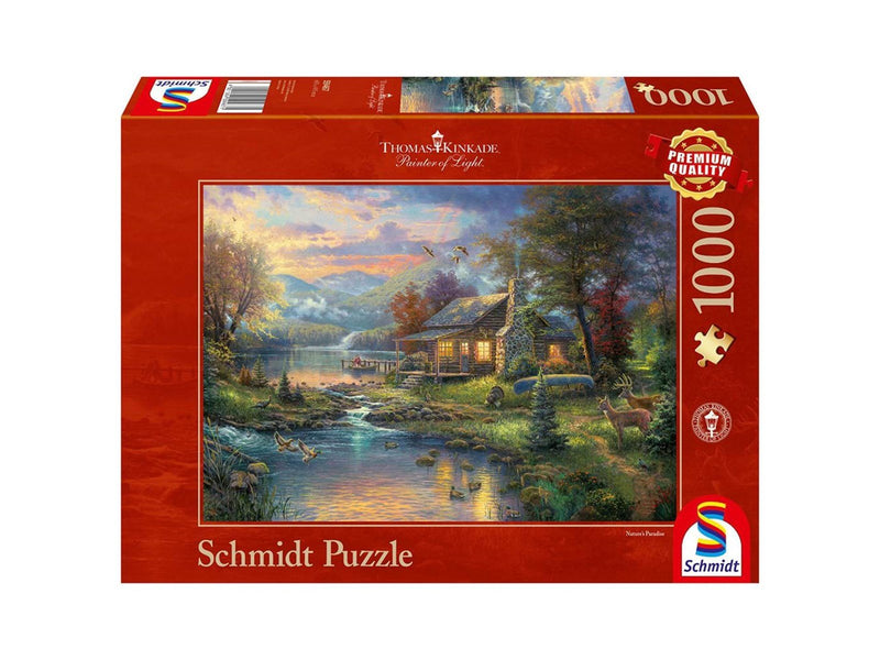 Schmidt Puzzle - Thomas Kinkade: Nature's Paradise (1000 p