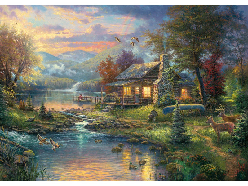 Schmidt Puzzle - Thomas Kinkade: Nature's Paradise (1000 p