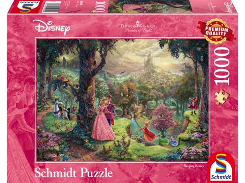 Schmidt Puzzle - Thomas Kinkade: Disney Sleeping Beauty (1000)