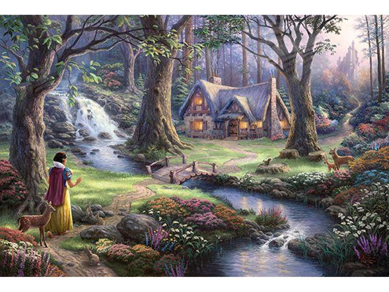 Schmidt Puzzle - Thomas Kinkade: Disney Snow White (1000)
