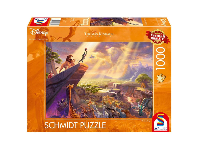 Schmidt Puzzle - Thomas Kinkade: Disney The Lion King (10