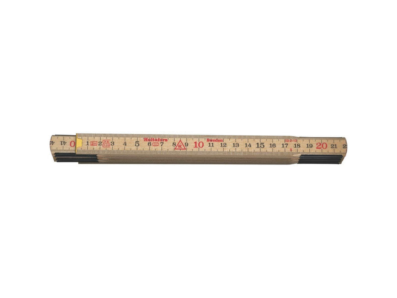 Hultafors Wooden folding ruler 2m  10 links