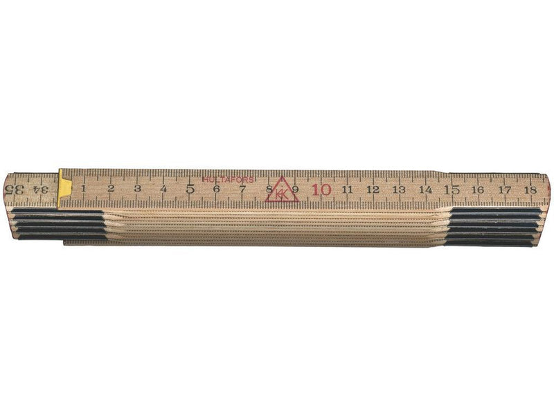 Hultafors Wooden folding rule 82 2m 12 links