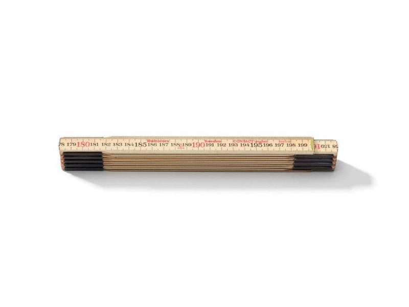 Hultafors Wooden folding rule 559 contact-meter 2m 10 links