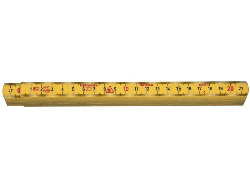 Hultafors Fiberglass folding rule g59 2m 10 links