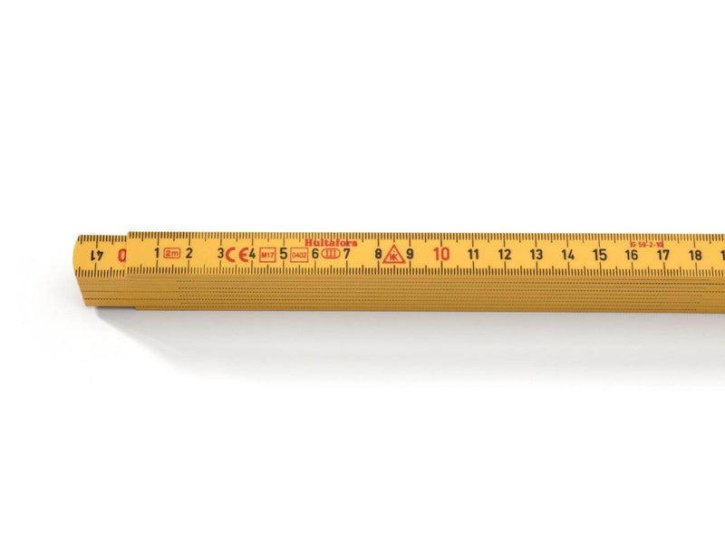 Hultafors Fiberglass folding rule g59 2m 10 links