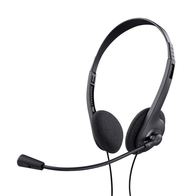 Trust Headset für Chats - Schwarz