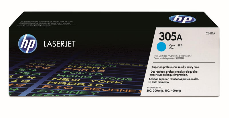 HP Original 305A Toner - cyan (CE411A)