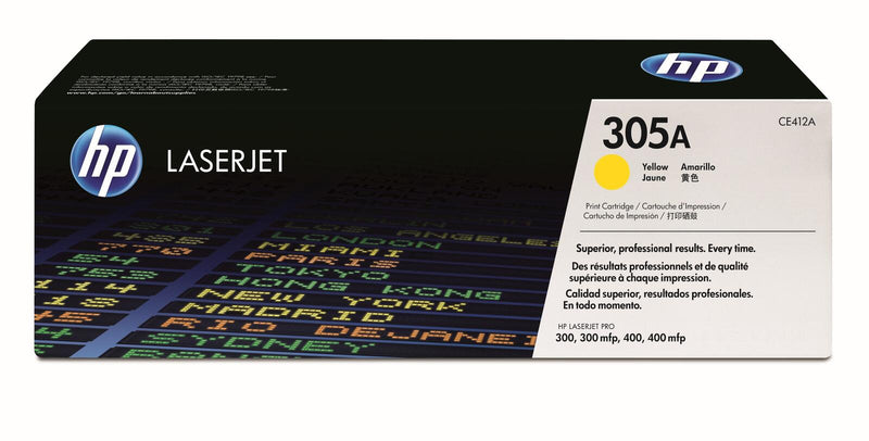 HP Original 305A Toner - gelb (CE412A)