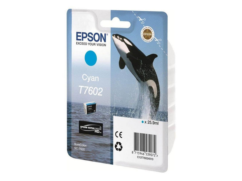 Epson T7602 - Cyan Ink