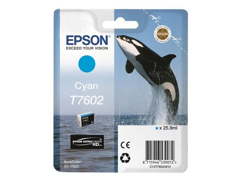 Epson T7602 - Cyan Ink