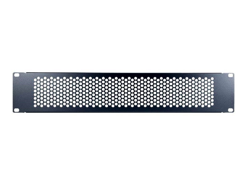 Inter-Tech 19" Lochblende 2U Pinhole Aperture 89x482x11mm RAL9005