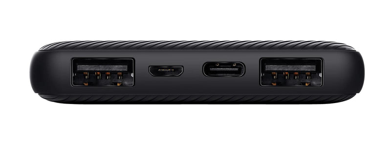 Trust Primo Ultradünne 10.000 mAhPowerbank - Schwarz