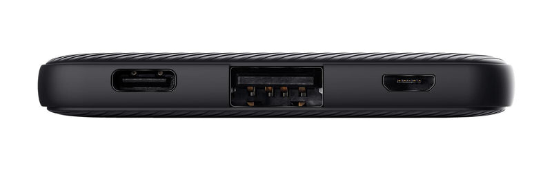 Trust Primo Ultradünne 5.000 mAh Powerbank - Schwarz
