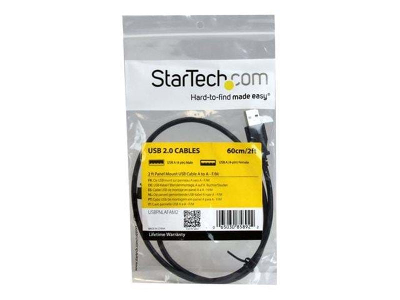 StarTech.com Panel Befestigungskit USB Kabel A zu A