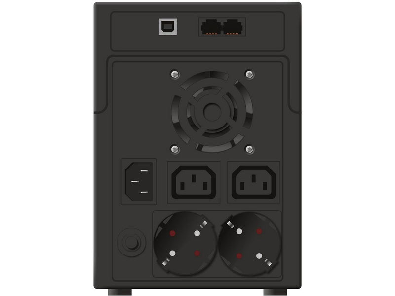 BlueWalker 10120098 - PowerWalker VI SHL - 2200VA/1200W - Line Interactive UPS
