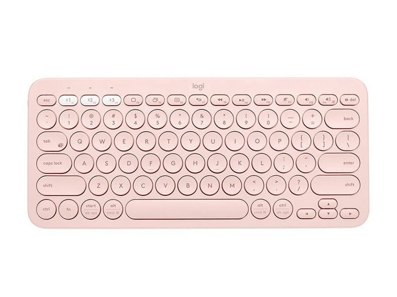 Logitech K380 (UK) - Tastaturen - Englisch - UK - Pink