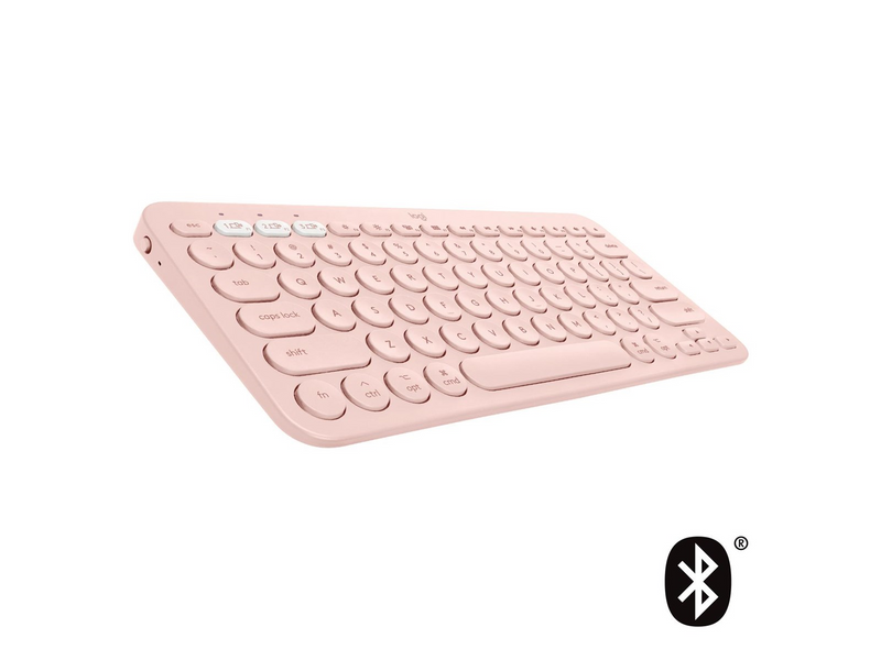 Logitech K380 (UK) - Tastaturen - Englisch - UK - Pink