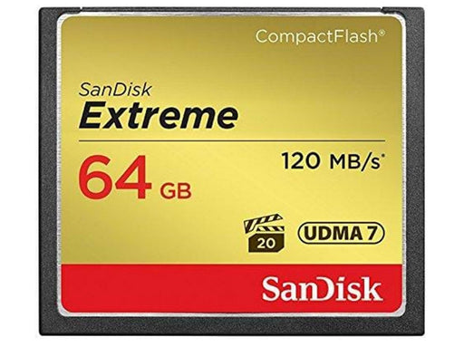 SANDISK Extreme CF- 120MB/s - 64GB