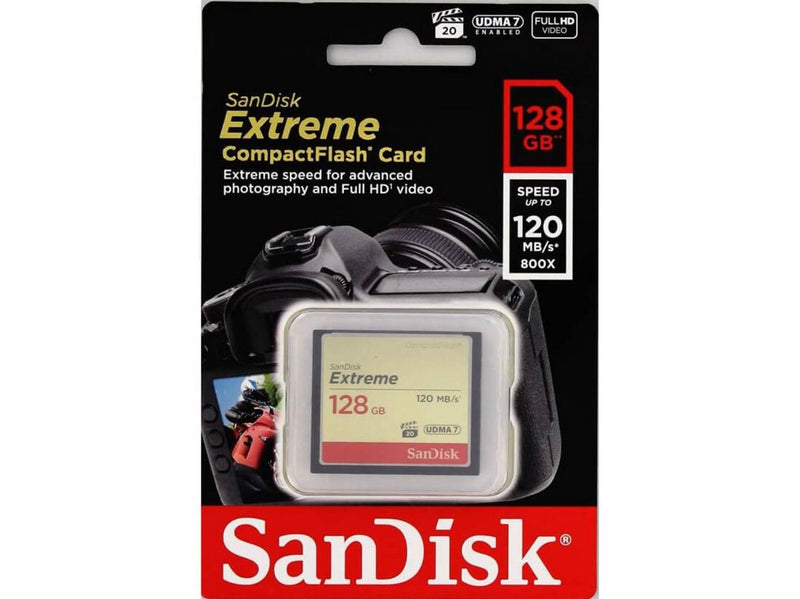 SANDISK Extreme CF- 120MB/s - 128GB