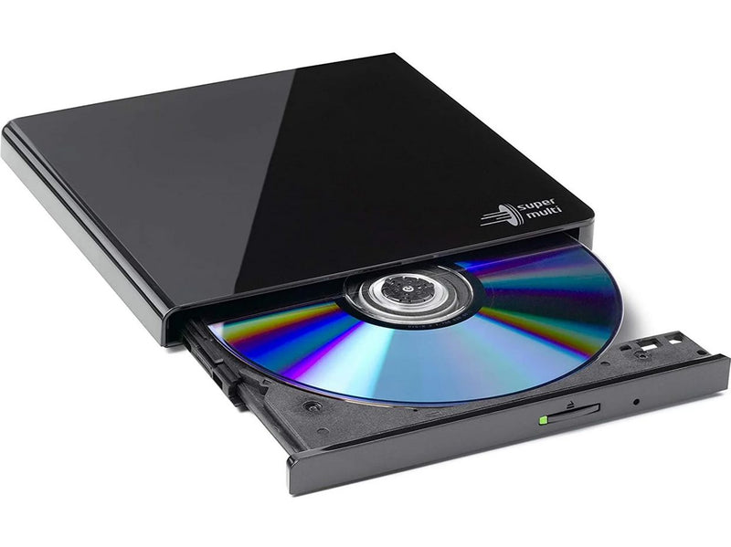 Hitachi - LG GP57EB40 Slim Portable DVD-Writer - DVD-RW (Brenner) - USB 2.0 - Schwarz
