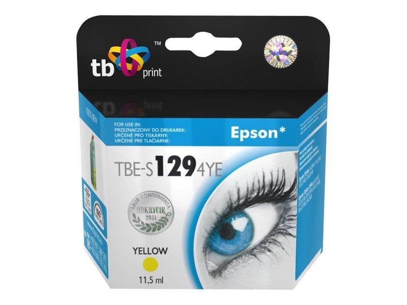 TB Print TBE-S1294YE Yellow Ink (alternative for: Epson T1294) - Tintenpatrone Gelb