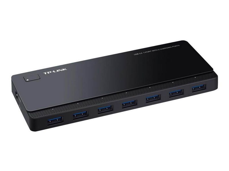 TP-Link UH720 USB 3.0 7-Port Hub with 2 Charging Ports USB-Hubs - USB 3.0 - 7 - Schwarz