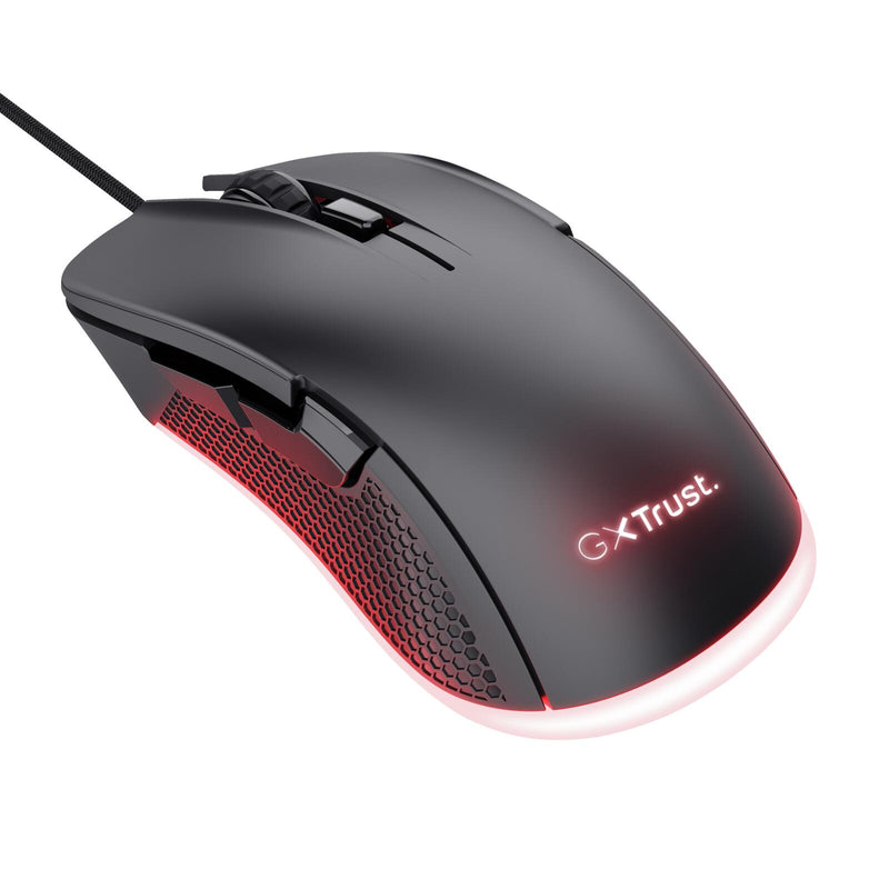 Trust Gaming GXT 922 Ybar Gaming-Maus - Schwarz