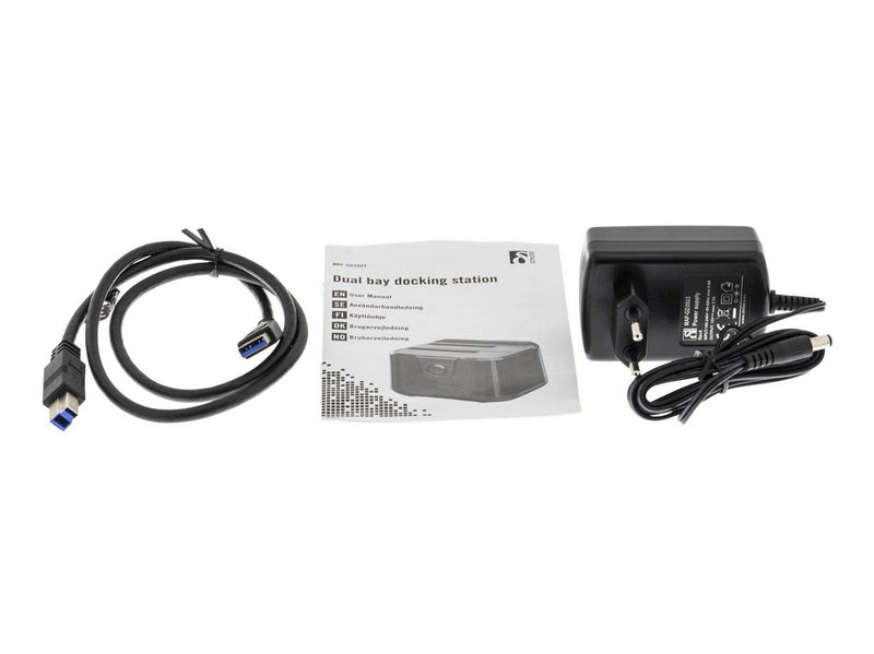 Deltaco MAP-GD35U3 HDD Dock with Clone function