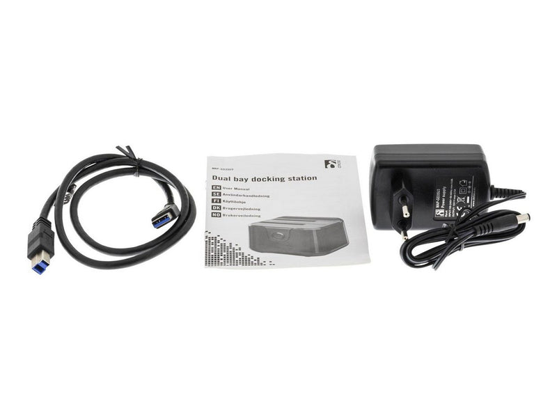 Deltaco MAP-GD35U3 HDD Dock with Clone function