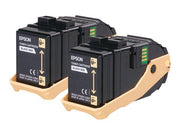 Epson Original Doppelpack Toner schwarz 13.000 Seiten (C13S050609)