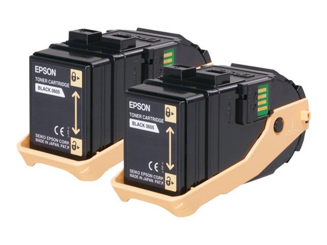 Epson Original Doppelpack Toner schwarz 13.000 Seiten (C13S050609)